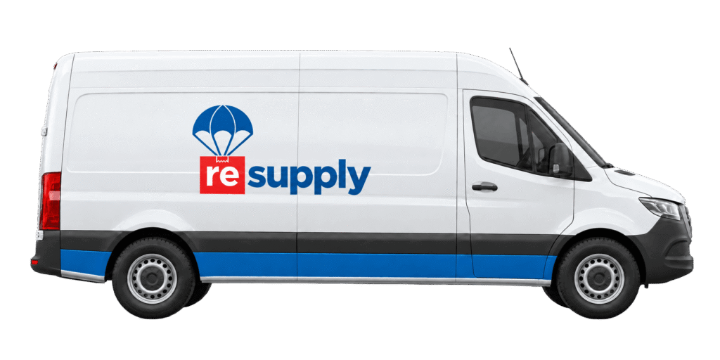ReSupply sprinter van for medium donation pickup