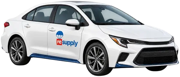 Branded ReSupply sedan
